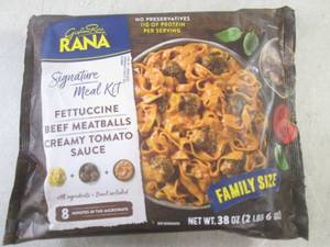lot 214 image: (FRZ) Frozen Family Size Rana Meal ...