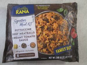 lot 216 image: (FRZ) Frozen Family Size Rana Meal ...