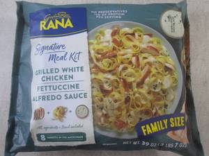 lot 217 image: (FRZ) Frozen Family Size Rana Meal ...
