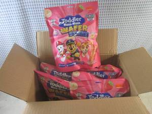 lot 226 image: (C-2) 6 Bags of Toddler Mum-Mum Waf...