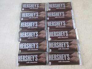 lot 229 image: (B-1) 12 Hersheys Milk Chocolate C...