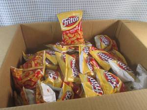 lot 239 image: (EC2) 64 Bags of Fritos Original Co...