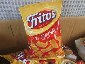 lot 240 image: (EC2) 64 Bags of Fritos Original Co...