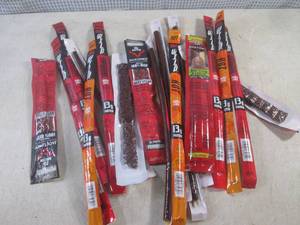 lot 246 image: (C-3) 18 Assorted Snack Sticks Past...