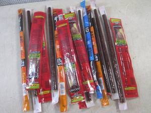 lot 247 image: (C-3) 18 Assorted Snack Sticks Past...