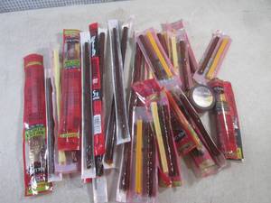 lot 252 image: (C-3) 18 Assorted Snack Sticks Pas...