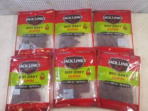 lot 256 image: (B-1) 6 Bags of Jack Links Jalapeno...
