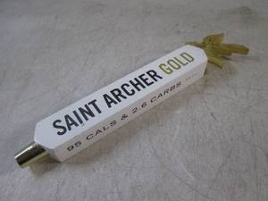 lot 37 image: (FS) Saint Archer Gold Beer Tap Han...