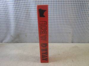 lot 74 image: (FS) Brew Detat Beer Tap Handle 10...