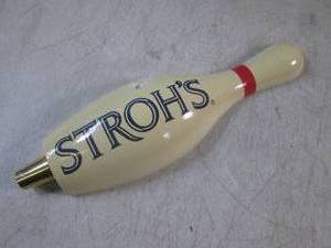 lot 80 image: (FS) Strohs Beer Tap Handle 10 14...