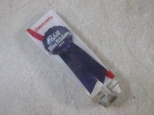 lot 83 image: (FS) Pabst Blue Ribbon Beer Tap Han...