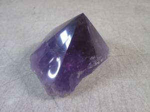 lot 88 image: (CNTR) Polished Cut Amethyst Stone ...