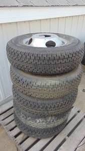 lot 11 image: 5- New Freestar M-108 Radial St23580R16 Tires and Rims