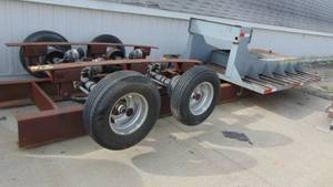 lot 13 image: Build your own Trailer Kit, Top 5th Wheel Deck is 10 Long and Main Trailer Frame is 20 Long.