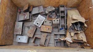 lot 28 image: Brackets and Large U-Bolts