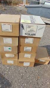 lot 50 image: 11-Various Schlage Door Latches Sets