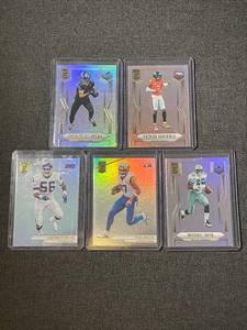 2024 Panini Donruss Elite NFL Football Card Lot 5 - St. Brown, Surtain II, Taylor, Nacua, Irvin