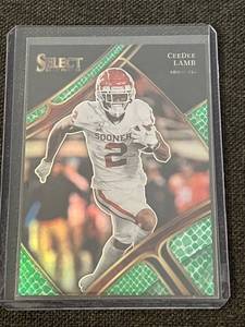 lot 10 image: 2023 Panini Select Draft Picks Ceedee Lamb Snakeskin Prizm Football Card