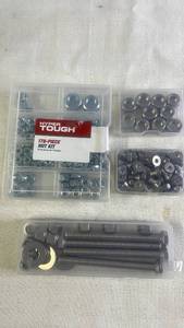 lot 83 image: Hyper Tough 178-Piece Nut Kit and Assorted Hardware Set