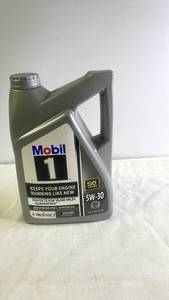 lot 106 image: Mobil 1 Advanced Full Synthetic Motor Oil 5W-30 5 Quart