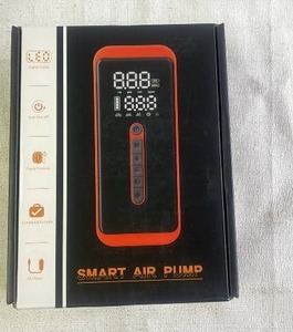 lot 123 image: Smart Air Pump Portable LED Digital Tire Inflator