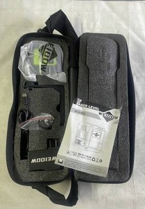 lot 125 image: Weidow 2D 2-Line Laser Level Kit with Case and Accessories