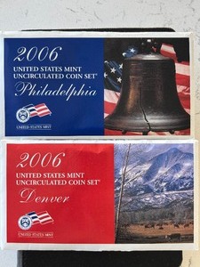 lot 91 image: 2006 P & D Mint Set