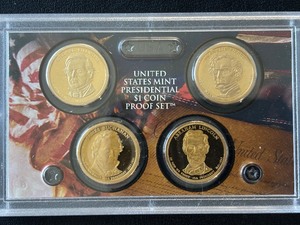 lot 95 image: 2010 Presidential Dollar Set