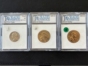 lot 11 image: Graded Coins