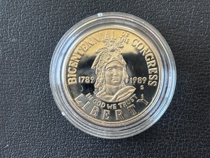 lot 39 image: 1989-S Congress Half Dollar Proof