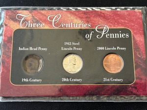 lot 49 image: Three Centuries of Pennies