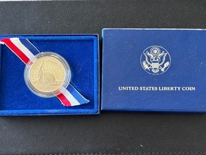 lot 69 image: 1986-S Statue of Liberty Half Dollar Proof