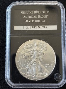 lot 57 image: 2015-W Silver Eagle