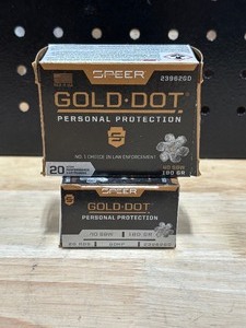 lot 2 image: Speer Gold Dot .40 Smith & Wesson 40 Rounds