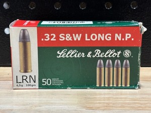 lot 13 image: Sellier & Bellot .32 Smith & Wesson 50 Rounds