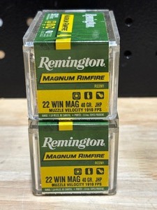 lot 23 image: Remington .22 Win Mag 100 Rounds