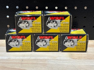 lot 33 image: Wolf 7.62 x 39 Copper Jacketed 100 Rounds