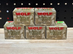 lot 36 image: Wolf 7.62 x 39 Steel Case 100 Rounds
