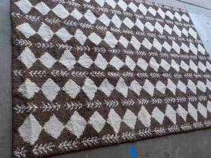 lot 2 image: Threshold BrownIvory 5 ft x 7 ft A...