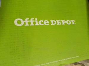 lot 41 image: Office Depot 5000 Sheets White 8.5 ...