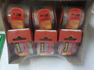 lot 51 image: 6 Rolls Scotch 2 x 800 Each Long Lasting Moving and Storage Tape