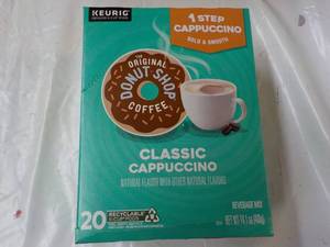 lot 60 image: Keurig box of 20 Classic Cappuccino...