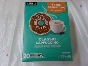 lot 61 image: Keurig box of 20 Classic Cappuccino...