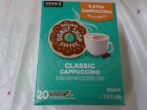 lot 62 image: Keurig box of 20 Classic Cappuccino...