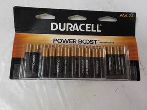lot 68 image: 24 Pack Duracell Power Boost AAA Ba...