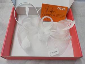 lot 77 image: CIZOE Special Occasion Hat...