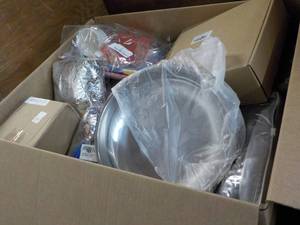 lot 122 image: Box of New Amazon Overstock...