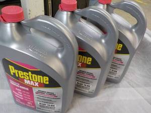 lot 144 image: 3 Prestone Max 1 gallon each...