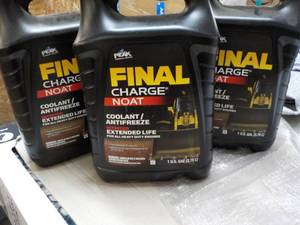 lot 149 image: 3 Gallon Jugs Final Charge Noat Coo...