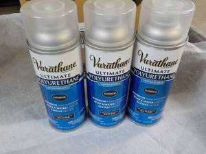 lot 154 image: 3 Varathane 11.25 oz Cans Polyureth...